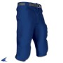 Marineblaue Hosen mit Schlitzbund