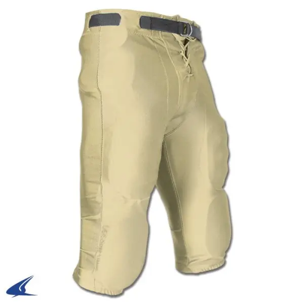 Pantaloni a vita con fessure oro Vegas