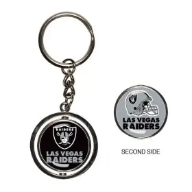 Los Oakland Raiders Spinner Anillo De Claves