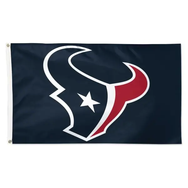 Drapeau de l'équipe des Houston Texans 3ft x 5ft