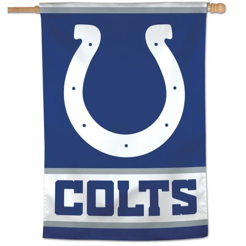 Indianapolis Colts Vertical Flag 28
