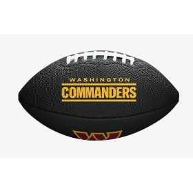 Mini Football des Commanders de Washington Noir