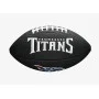 Mini pallone da calcio NFL Tennessee Titans nero