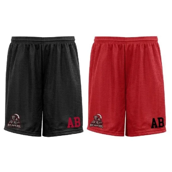 Chester Road Reapers - Adult Customised Embroidered Mesh Shorts
