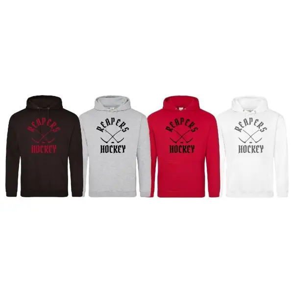 Chester Road Reapers - Sudadera con Capucha de Logotipo de Palo