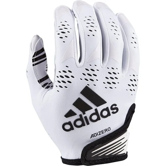 Adidas Adizero 12 Receiver Handsker Hvid