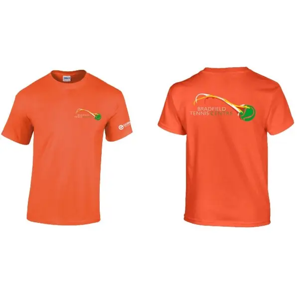Bradfield Tenniszentrum - Orange TC T-Shirt
