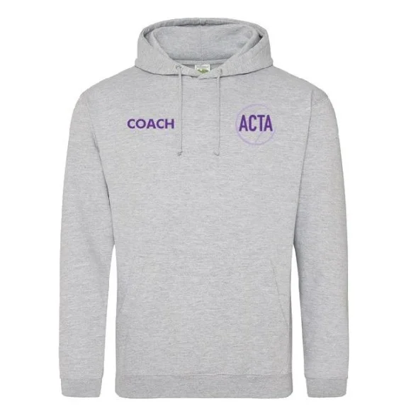 ACTA - Coaches Embroidered Cotton Hoodie