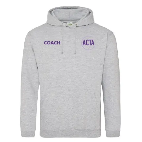 ACTA - Coaches Embroidered Cotton Hoodie