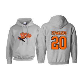 London Blitz Softball - N&N Full logo Hoodie