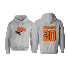 London Blitz Softball - N&N Full logo Hoodie