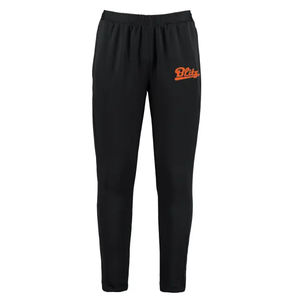 London Blitz Softball - Embroidered Zipped Pocketed Slim Fit Track Trousers
