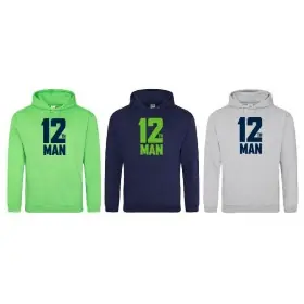 Seahawks UK - 12th Man Logo Hoodie