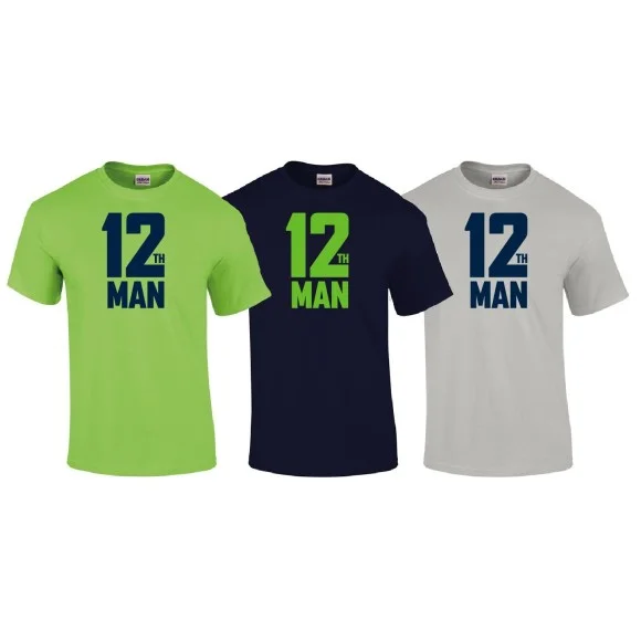 Seahawks UK - 12th Man Logo T-Shirt