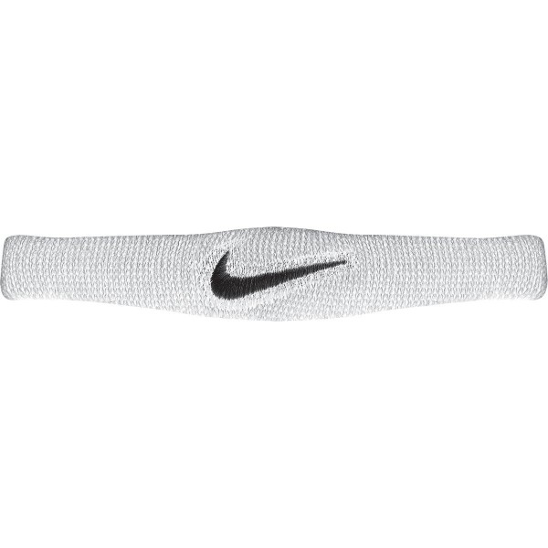Bandes de biceps fines Dri-Fit Nike blanches