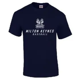 Milton Keynes Baseball Club - Simple Text Logo T-Shirt