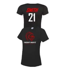 Finsbury Knights Softball - Women's Custom T-shirt