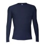 Maglia a Maniche Lunghe Pro Compression Blu Navy