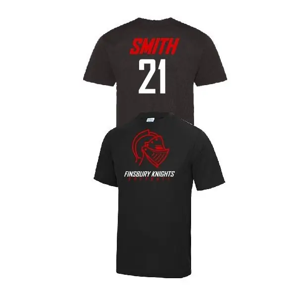 Finsbury Knights Softball - Men's Custom T-Shirt