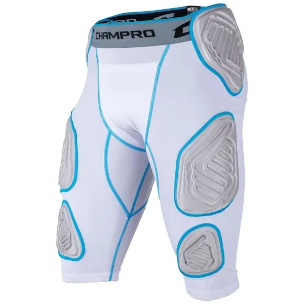Champro Bull Rush 7 pièces Ceinture rembourrée Blanc