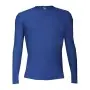 Maglia a Maniche Lunghe Pro Compression Blu Reale