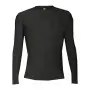 Pro Kompressions-Langarmshirt Schwarz