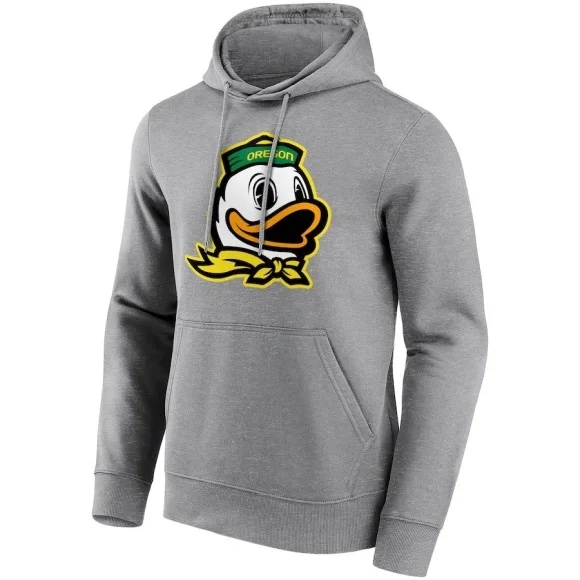 Felpa con cappuccio con logo Oregon Ducks