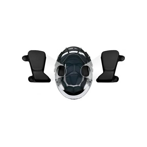 Riddell Speed Icon Jaw Pads Noirs