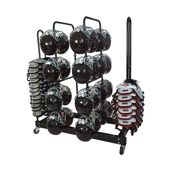 Carro para hombreras y cascos