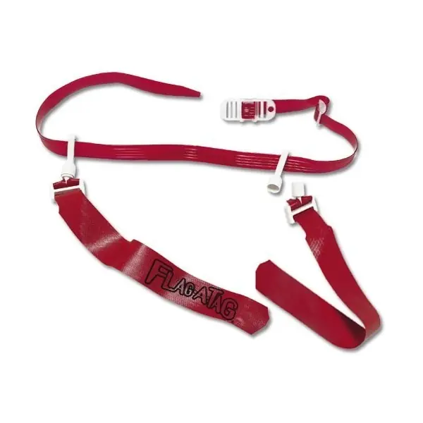 Sonic Flag Football Pack Rouge