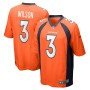 Camiseta de Juego Nike de los Denver Broncos - Russell Wilson Naranja