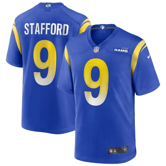 Maillot de match Nike des Rams de Los Angeles - Matthew Stafford
