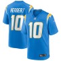Maglia da gioco dei Los Angeles Chargers Nike - Justin Herbert