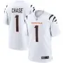 Cincinnati Bengals Nike Spieltrikot - Ja'Marr Chase Weiß