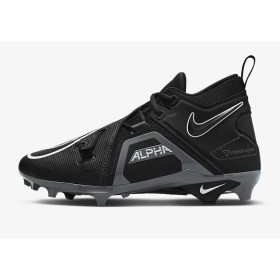 Nike Alpha Menace Pro 3 Football Cleats Black Grey