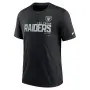 T-shirt Nike Triblend Las Vegas Raiders Noir