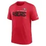 Camiseta Triblend Nike San Francisco 49ers Rojo