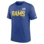 T-shirt Nike Triblend Los Angeles Rams Blu