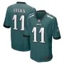 Philadelphia Eagles Nike Home Game Jersey - A.J. Brown Green front and Back