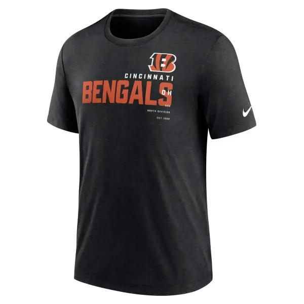 T-shirt Nike Triblend des Cincinnati Bengals