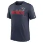 Camiseta Triblend Nike de los New England Patriots - azul marino