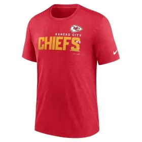 Maglietta Nike Triblend Kansas City Chiefs Rossa