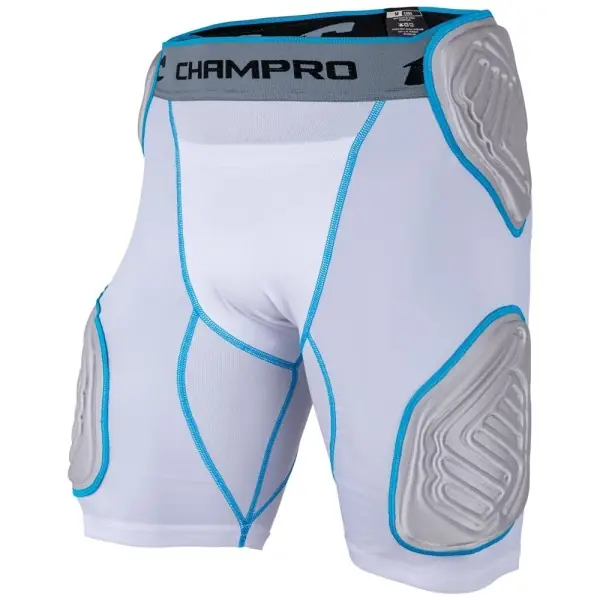 Champro Bull Rush 5-pc Girdle Adult White