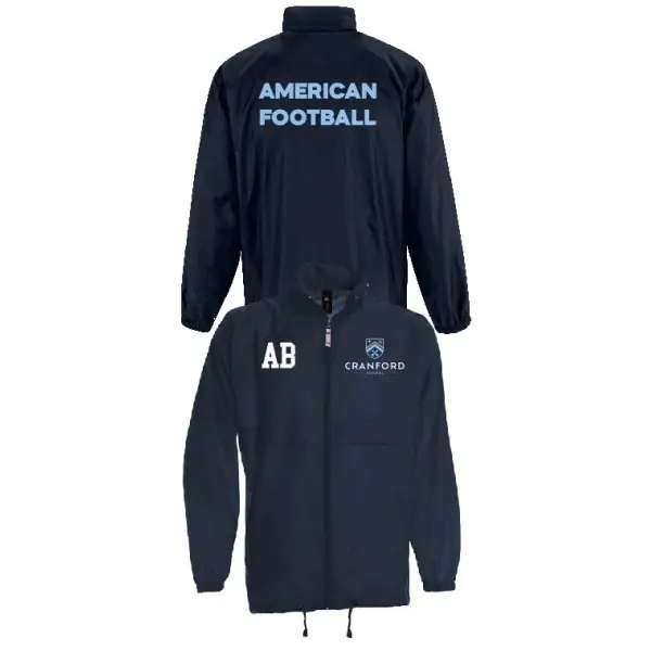 Cranford School - Embroidered & Printed Lightweight Rain Jacket