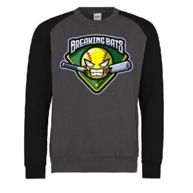 Breaking Bats - Large Logo Baseball Sweatshirt