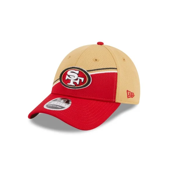 San Francisco 49ers New Era 9Forty Snap Back Cap vorne links