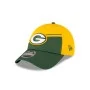 Green Bay Packers New Era 9Forty Snap Back Cap vorne links