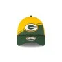 Green Bay Packers New Era 9Forty Cappello a scatto anteriore
