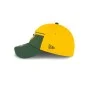 Green Bay Packers New Era 9Forty Cappello a scatto laterale