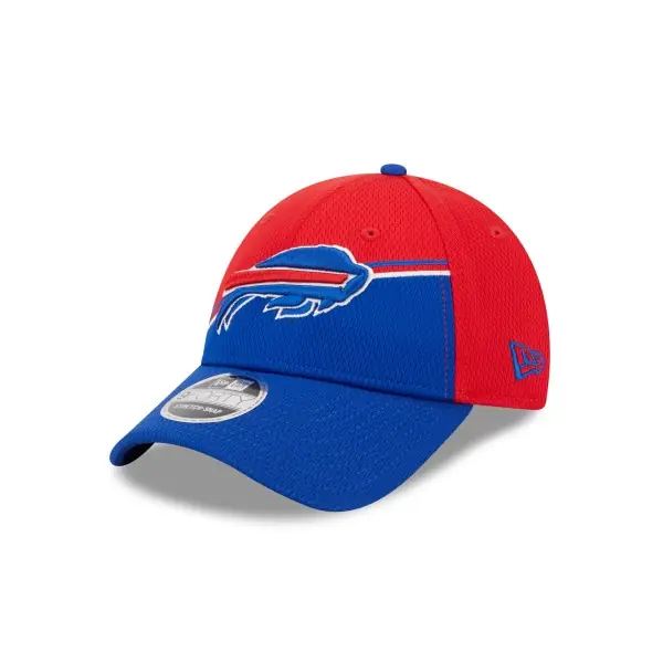 Gorra ajustable Buffalo Bills New Era 9Forty Snap Back izquierda
